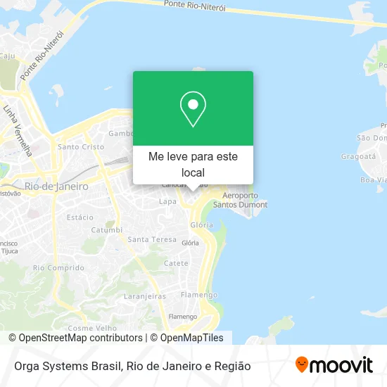 Orga Systems Brasil mapa