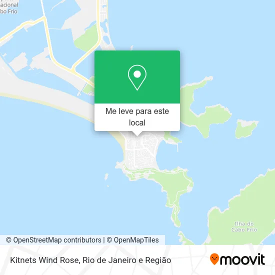 Kitnets Wind Rose mapa