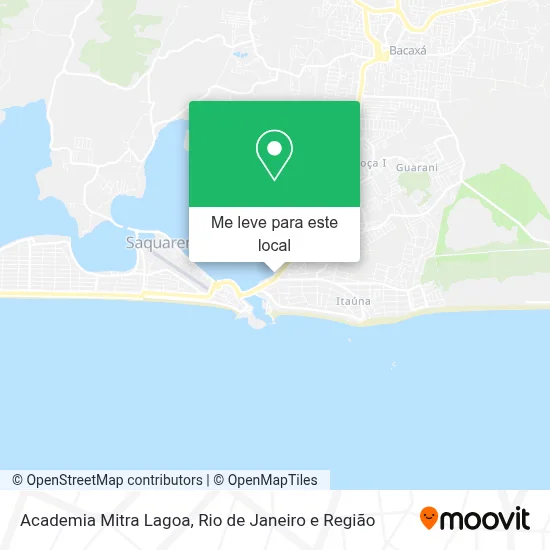 Academia Mitra Lagoa mapa