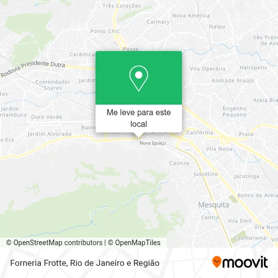 Forneria Frotte mapa