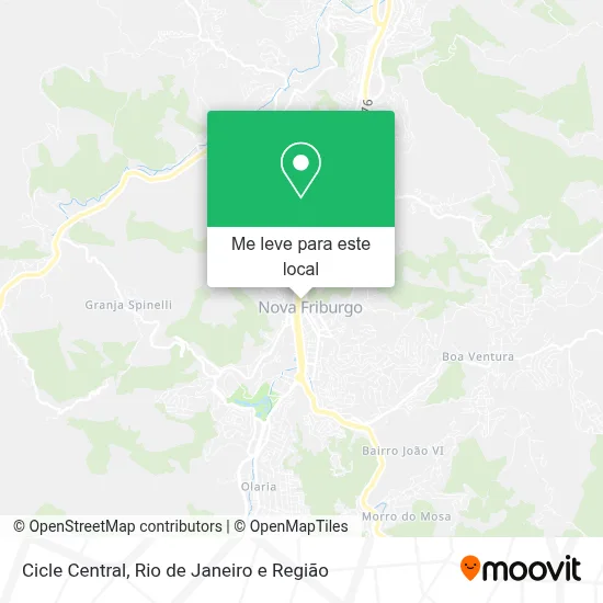 Cicle Central mapa