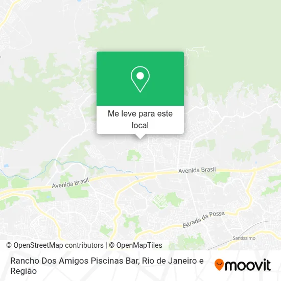 Rancho Dos Amigos Piscinas Bar mapa