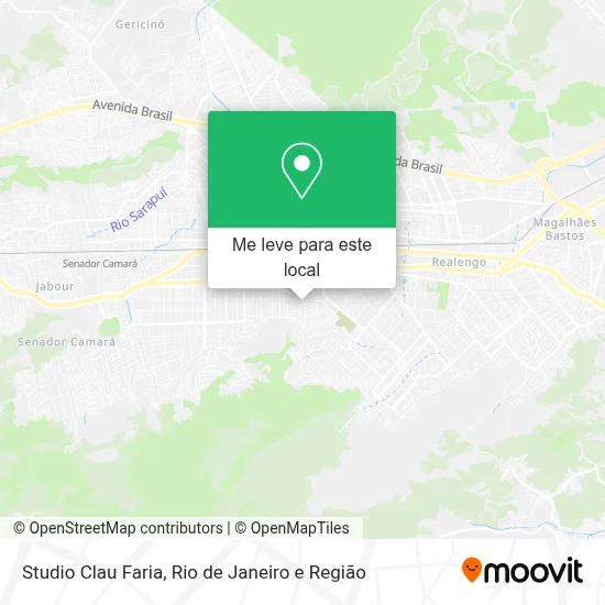Studio Clau Faria mapa