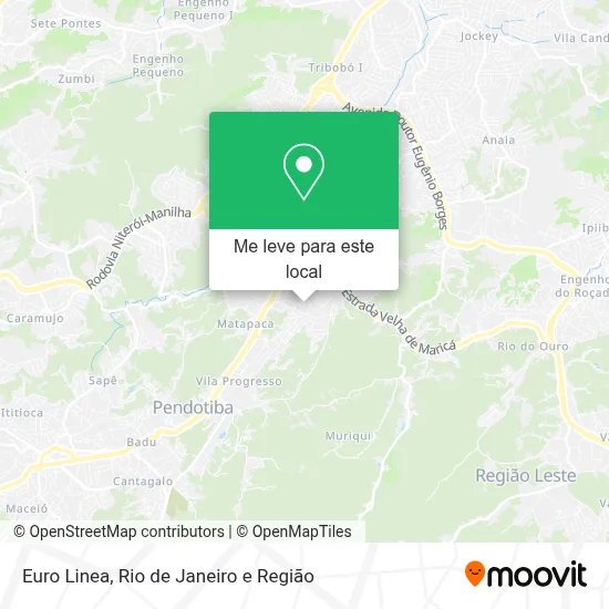 Euro Linea mapa