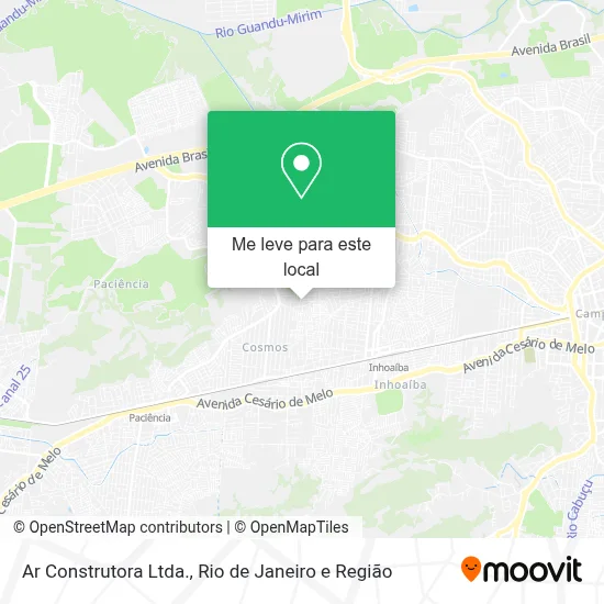 Ar Construtora Ltda. mapa
