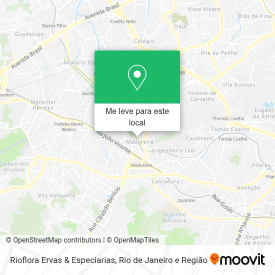 Rioflora Ervas & Especiarias mapa