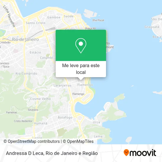 Andressa D Leca mapa