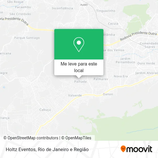Holtz Eventos mapa