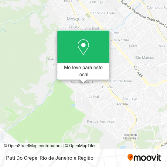 Pati Do Crepe mapa