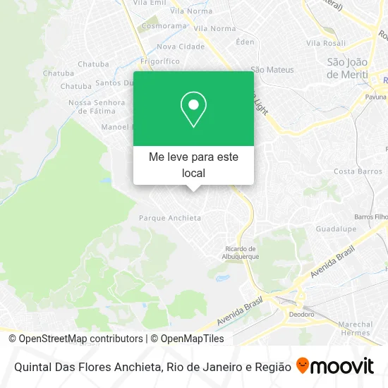 Quintal Das Flores Anchieta mapa
