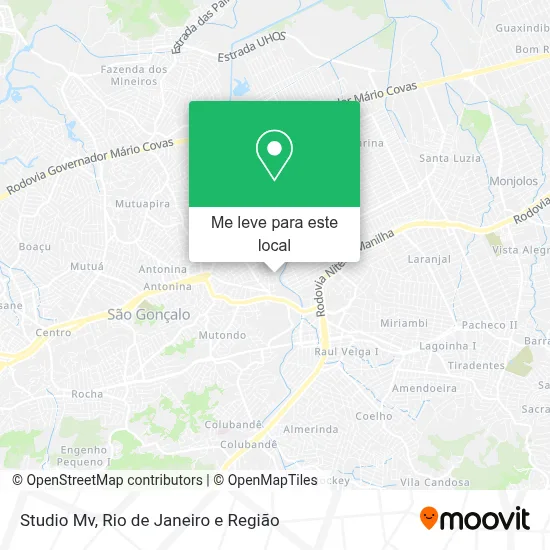 Studio Mv mapa