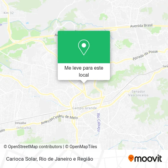 Carioca Solar mapa