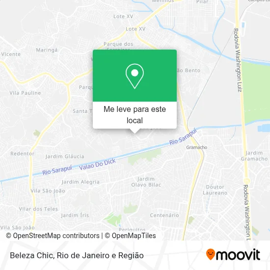 Beleza Chic mapa
