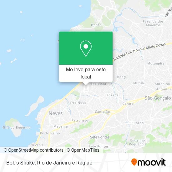 Bob's Shake mapa
