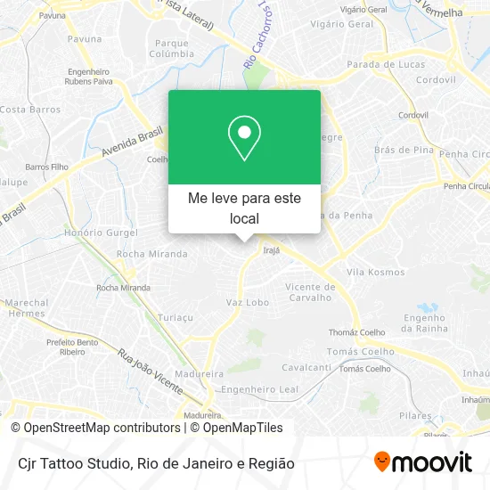 Cjr Tattoo Studio mapa