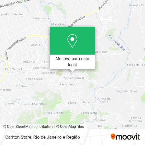 Carlton Store mapa