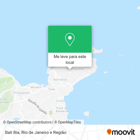 Bali Bia mapa