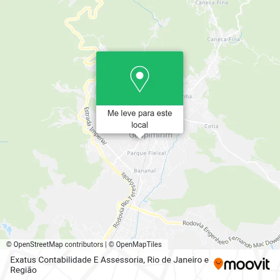 Exatus Contabilidade E Assessoria mapa