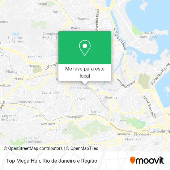 Top Mega Hair mapa