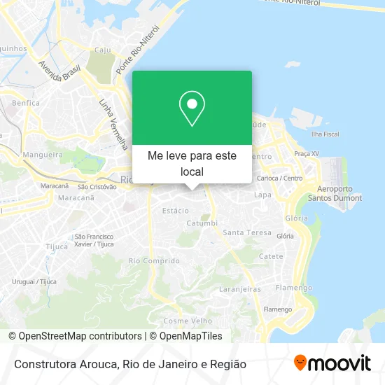 Construtora Arouca mapa