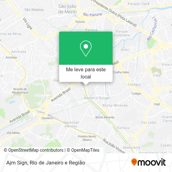 Ajm Sign mapa