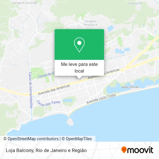 Loja Balcony mapa