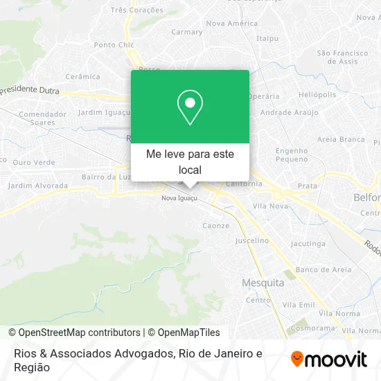 Rios & Associados Advogados mapa