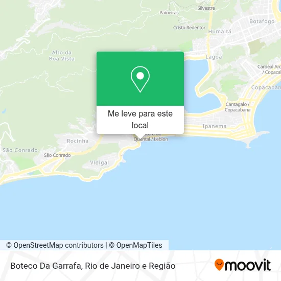 Boteco Da Garrafa mapa
