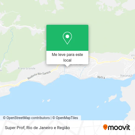 Super Prof mapa