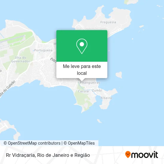 Rr Vidraçaria mapa