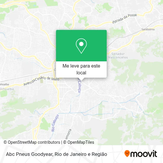 Abc Pneus Goodyear mapa