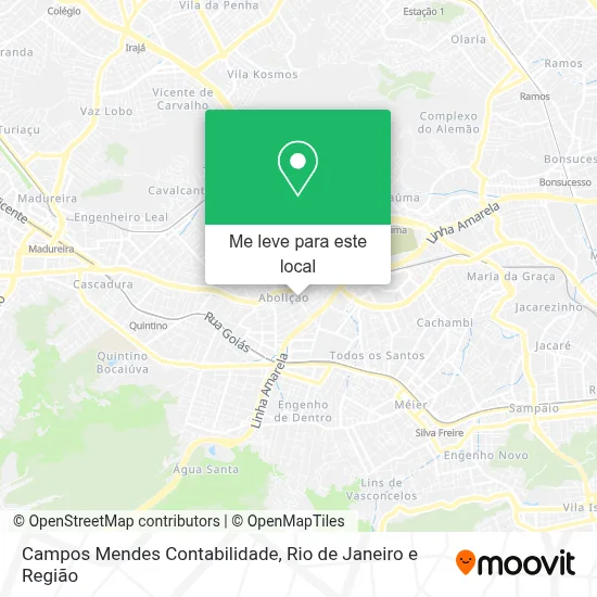 Campos Mendes Contabilidade mapa