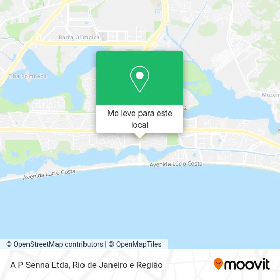 A P Senna Ltda mapa