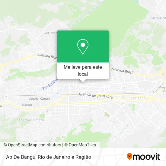 Ap De Bangu mapa