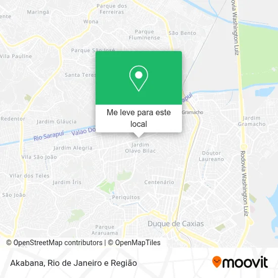 Akabana mapa