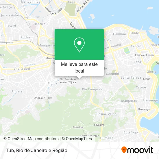 Tub mapa