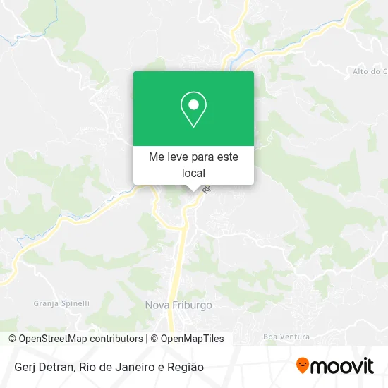Gerj Detran mapa