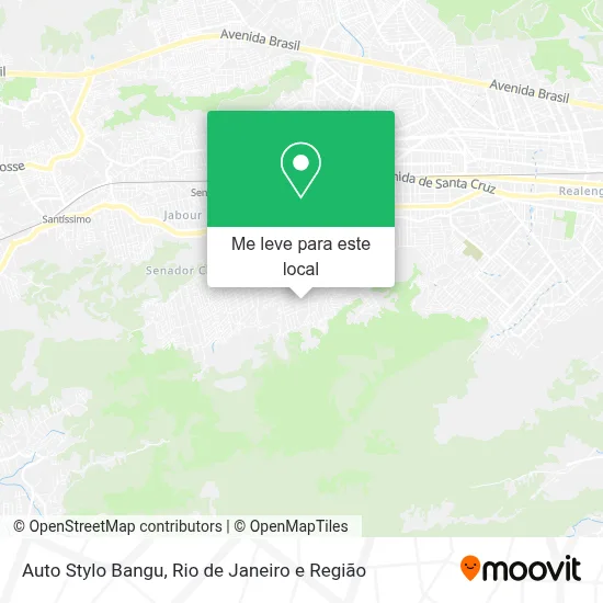 Auto Stylo Bangu mapa