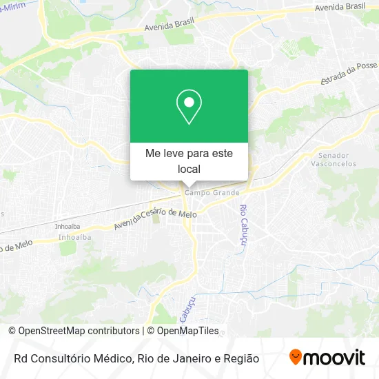 Rd Consultório Médico mapa