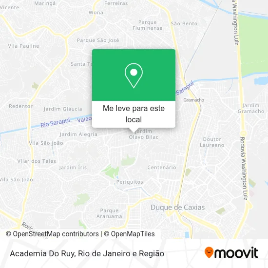 Academia Do Ruy mapa