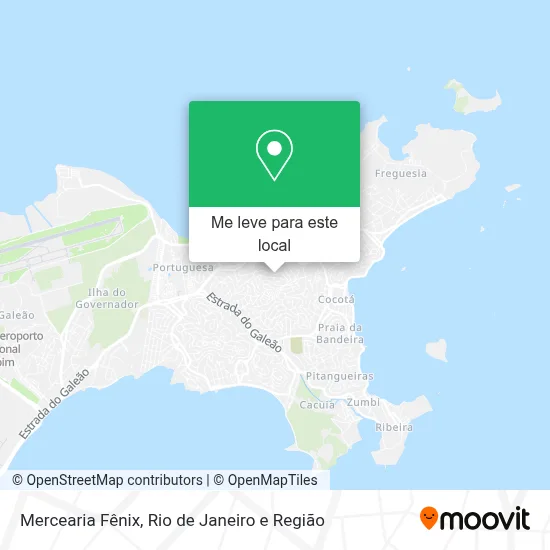 Mercearia Fênix mapa