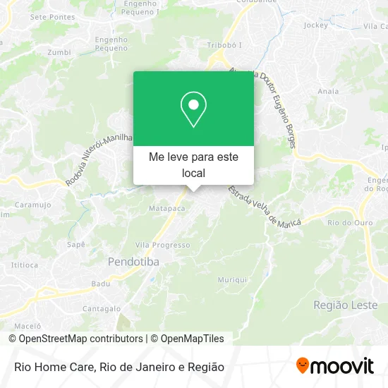 Rio Home Care mapa