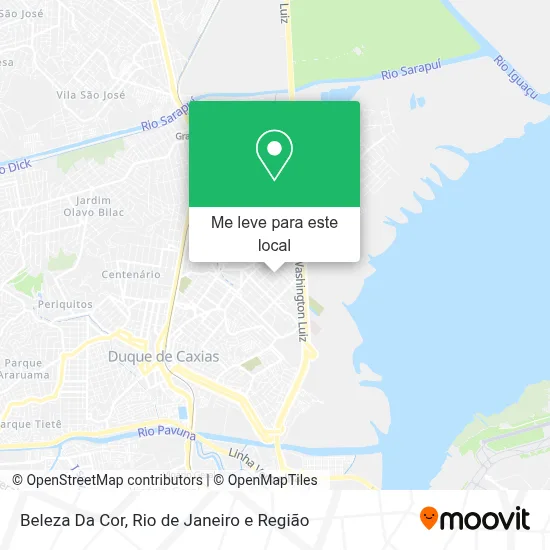 Beleza Da Cor mapa