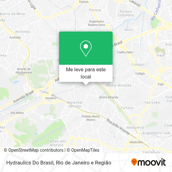 Hydraulics Do Brasil mapa