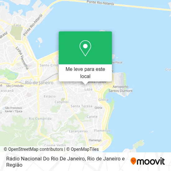 Rádio Nacional Do Rio De Janeiro mapa