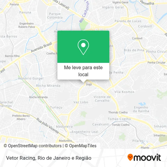 Vetor Racing mapa
