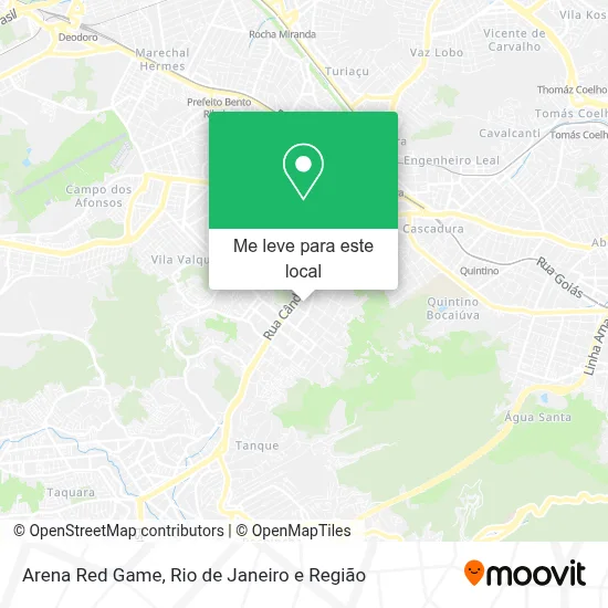 Arena Red Game mapa