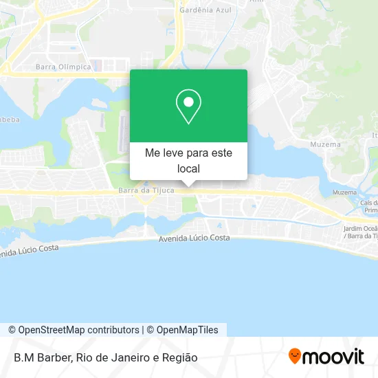 B.M Barber mapa