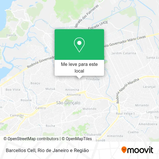 Barcellos Cell mapa