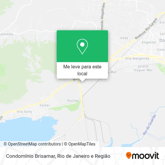 Condomínio Brisamar mapa